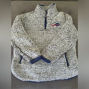 Buffalo Bills MEDIUM Sherpa Fleece Women’s Sweater